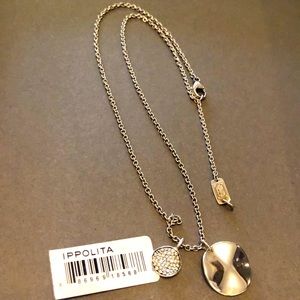 Ippolita Wavy Disc with Diamonds (.28ctw)